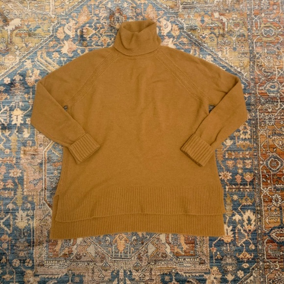 J. Crew Sweaters - Camel Brown Turtle neck J. Crew Sweater